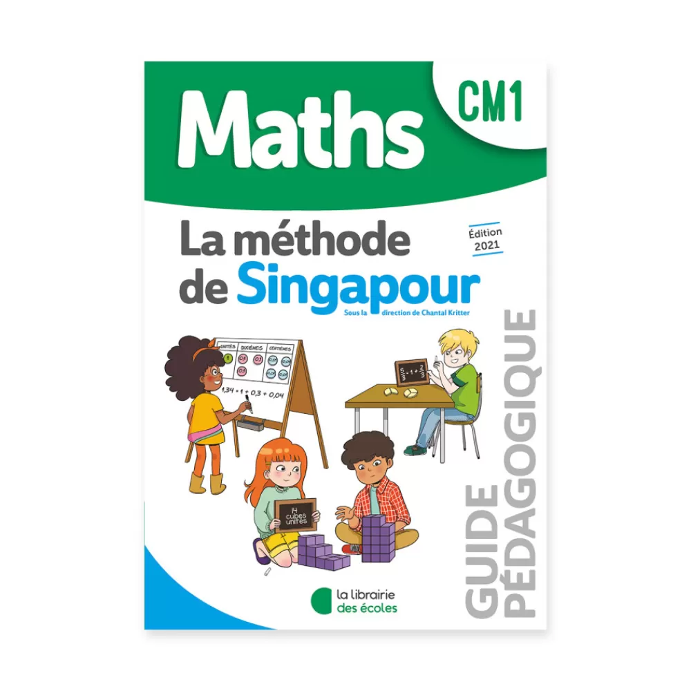 Maths CM1 - La méthode de Singapour - Guide pédagogique-HOPTOYS Hot