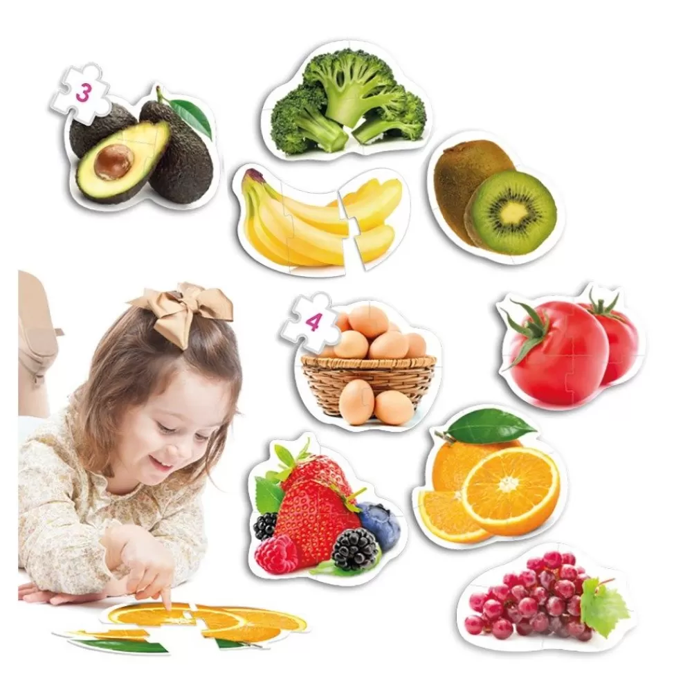 Maxi puzzles aliments --HOPTOYS Store