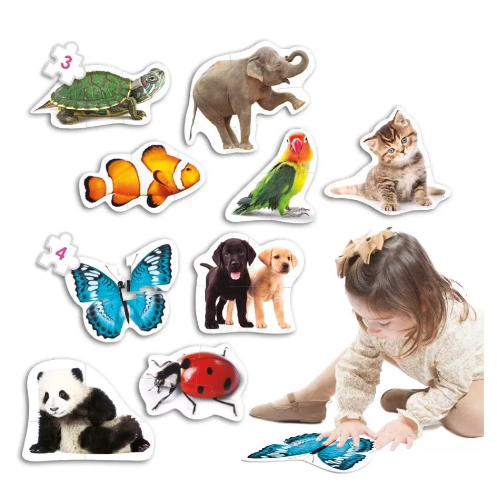 Maxi puzzles animaux --HOPTOYS Best