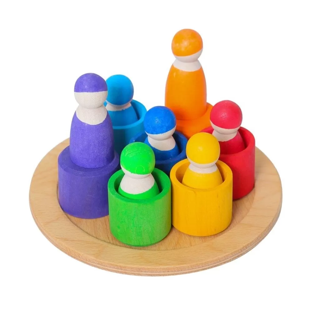 Mes petits lutins en bois par 7 --HOPTOYS Cheap