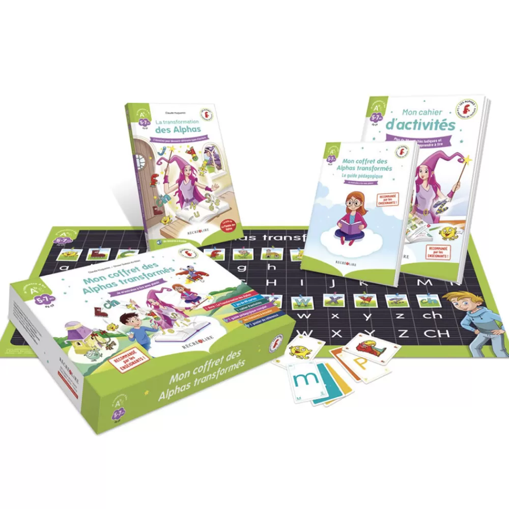 MON COFFRET DES ALPHAS TRANSFORMES-HOPTOYS New