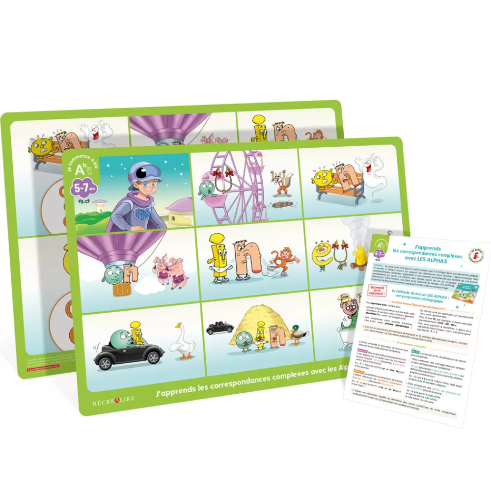 MON SOUS-MAIN ALPHAS DES CORRESPONDANCES COMPLEXES-HOPTOYS Sale