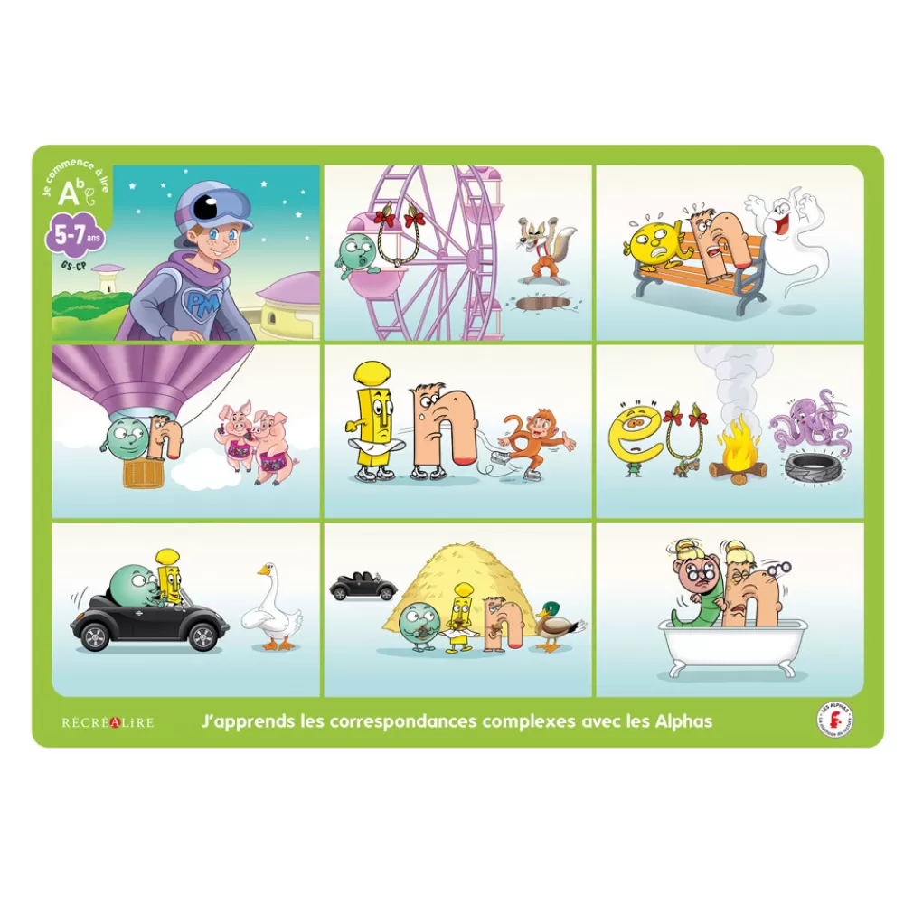 MON SOUS-MAIN ALPHAS DES CORRESPONDANCES COMPLEXES-HOPTOYS Sale