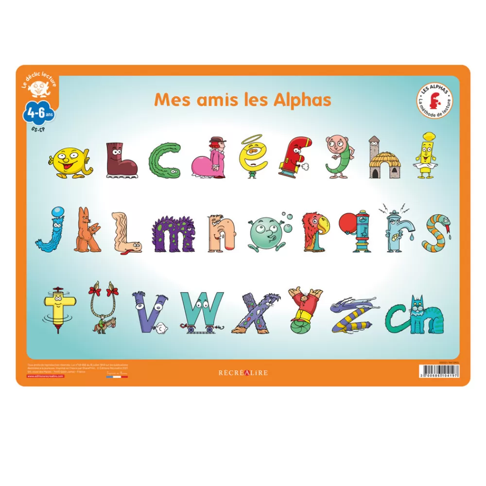 MON SOUS-MAIN DES ALPHAS - DECLIC LECTURE-HOPTOYS Cheap