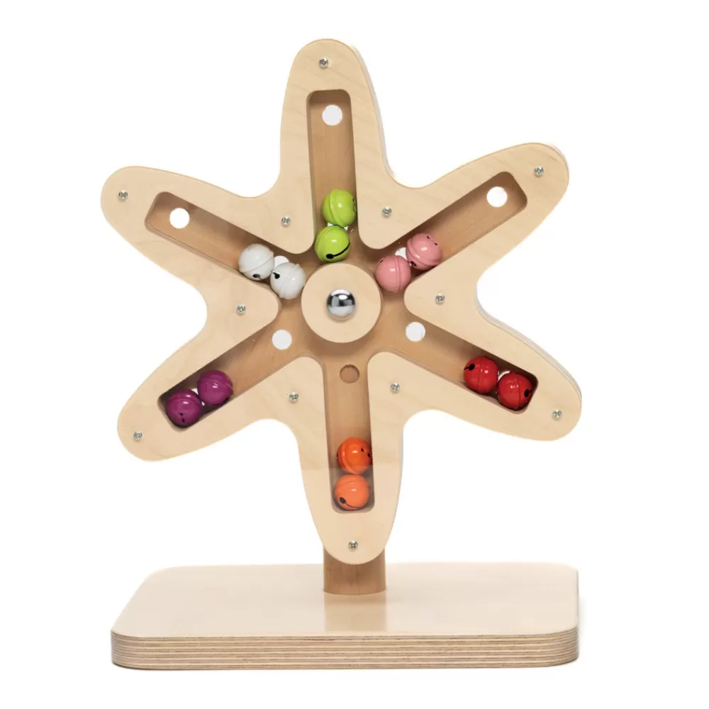 Moulin en bois - fleur --HOPTOYS Sale