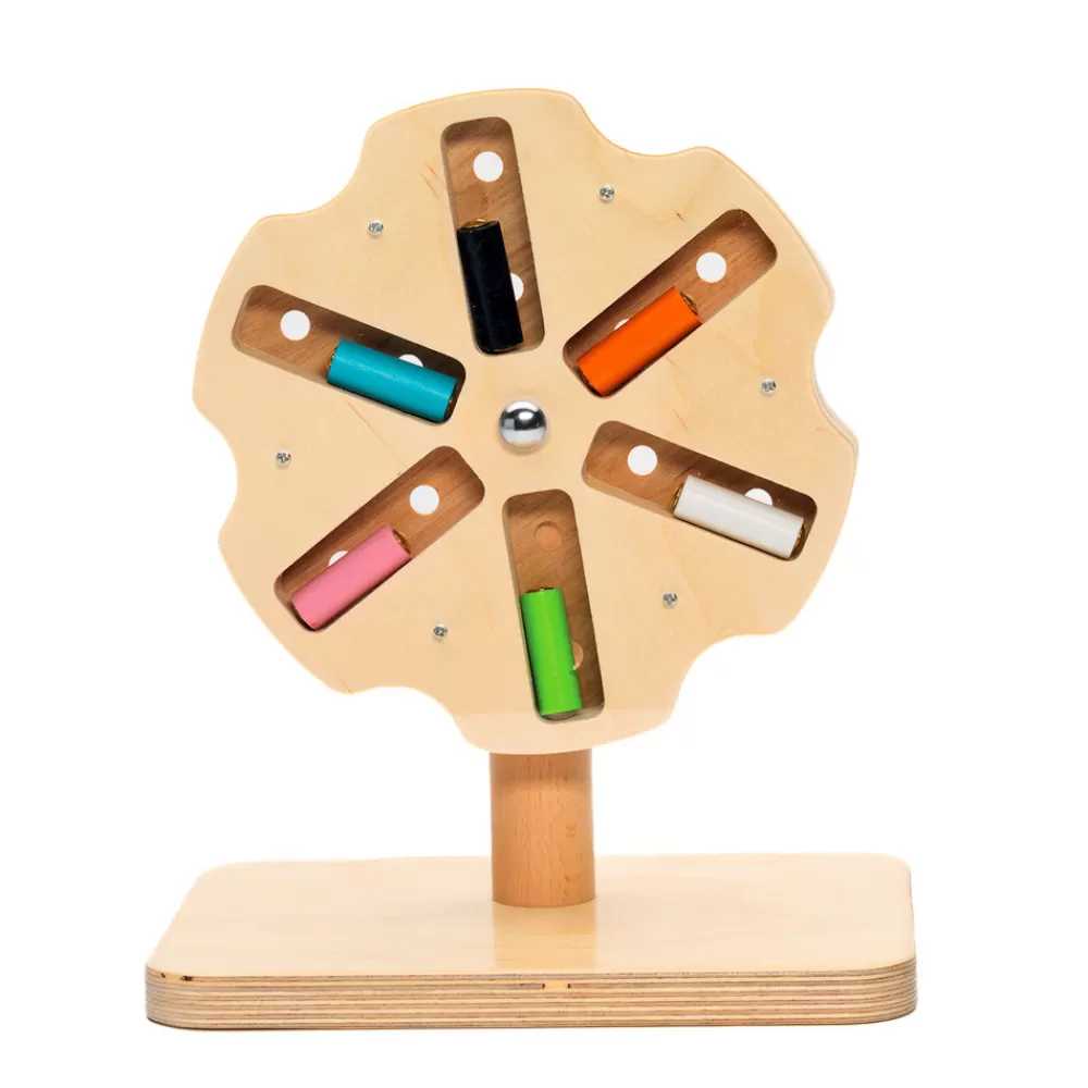 Moulin en bois - héxagonal --HOPTOYS Discount