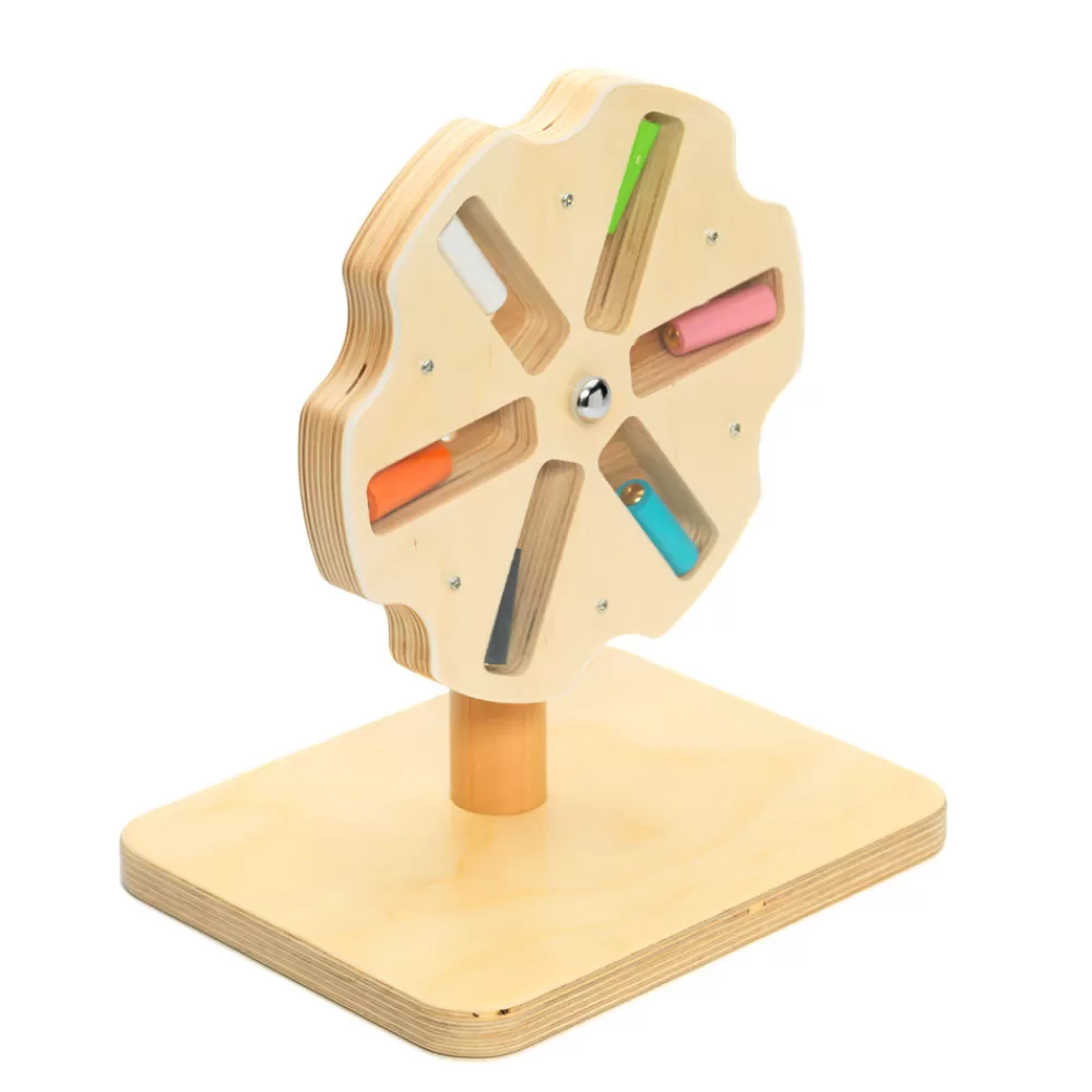 Moulin en bois - héxagonal --HOPTOYS Discount