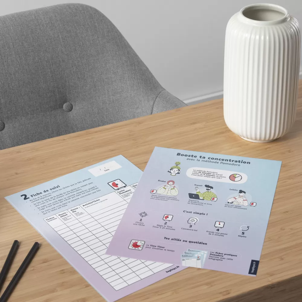 Méthode Pomodoro, des supports pour booster la concentration-HOPTOYS Cheap