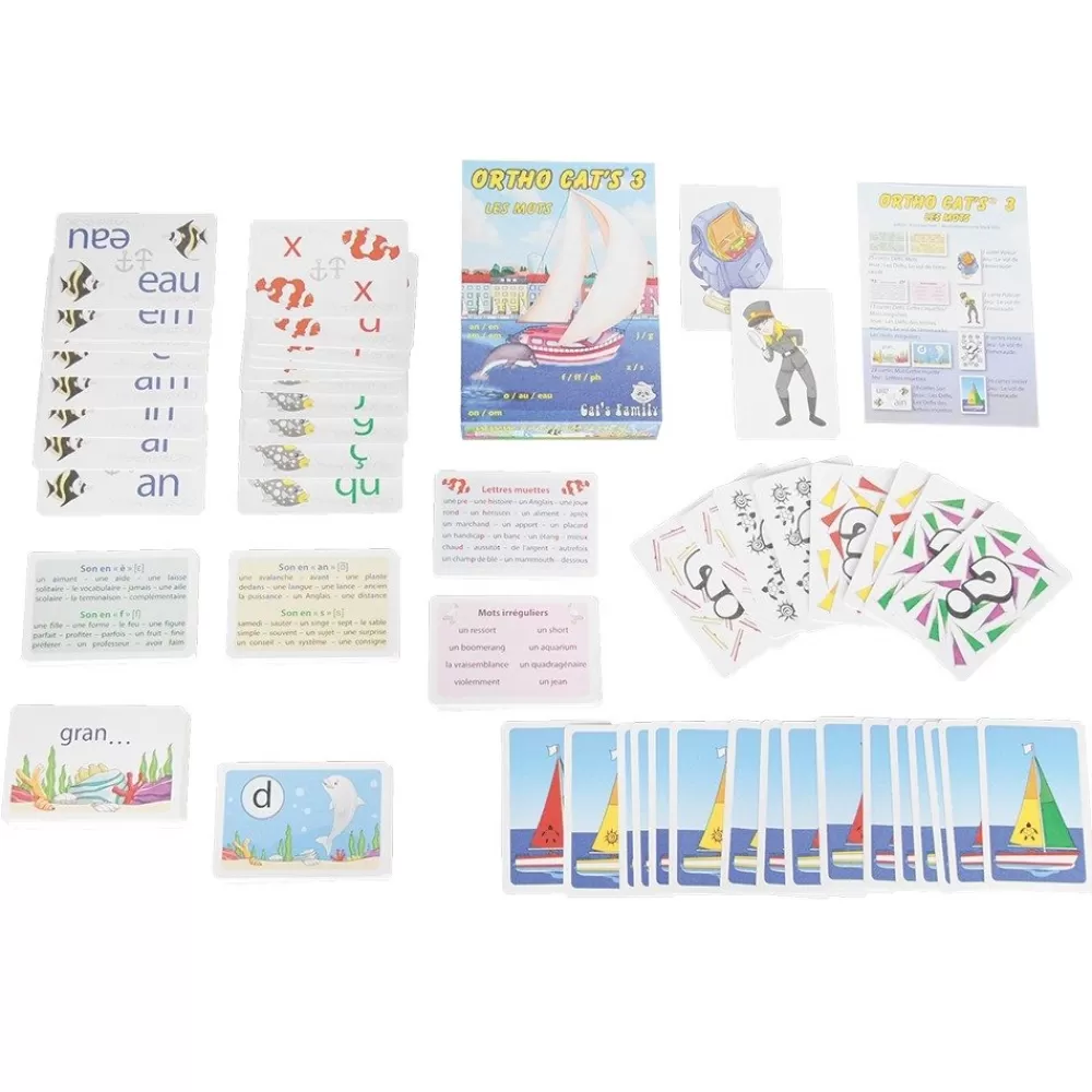 Ortho Cat's 3 - les mots --HOPTOYS Shop