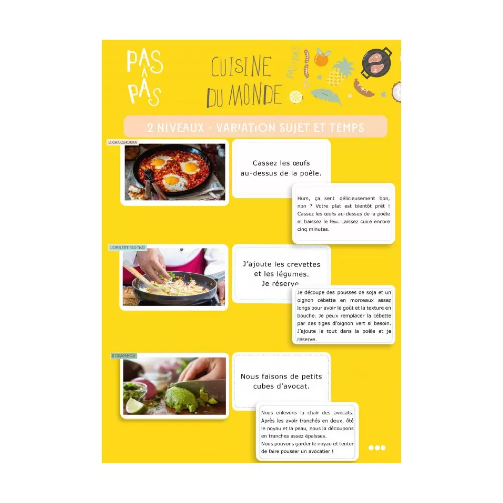 Pas à pas les recettes : la cuisine du monde-HOPTOYS Hot