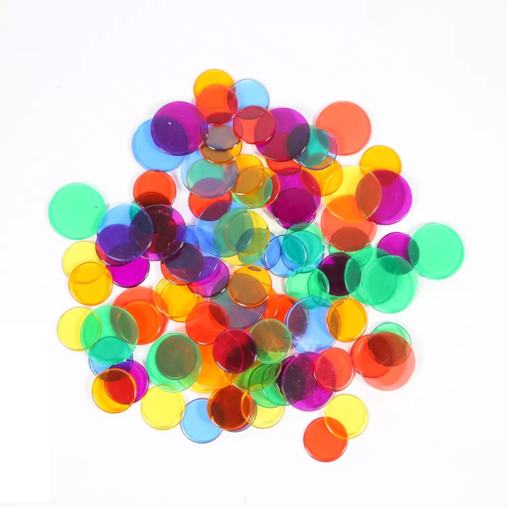 Pièces de comptage translucides x 500-HOPTOYS Online