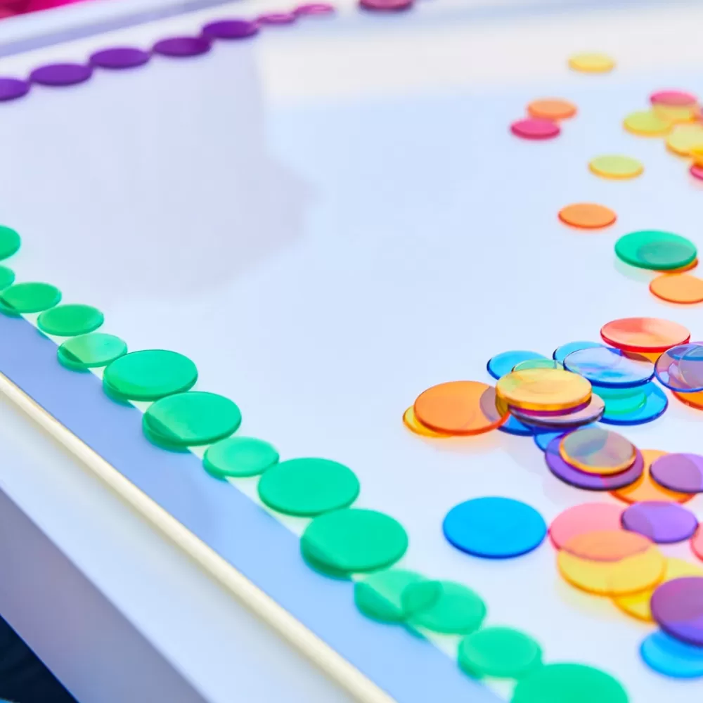 Pièces de comptage translucides x 500-HOPTOYS Online
