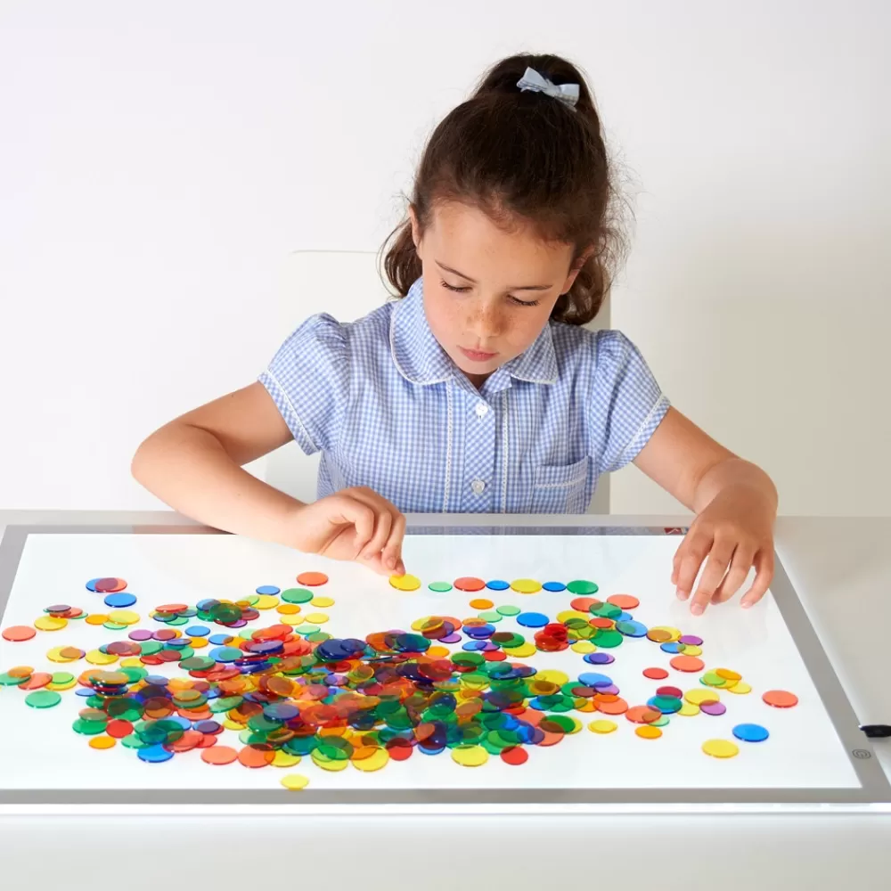 Pièces de comptage translucides x 500-HOPTOYS Online