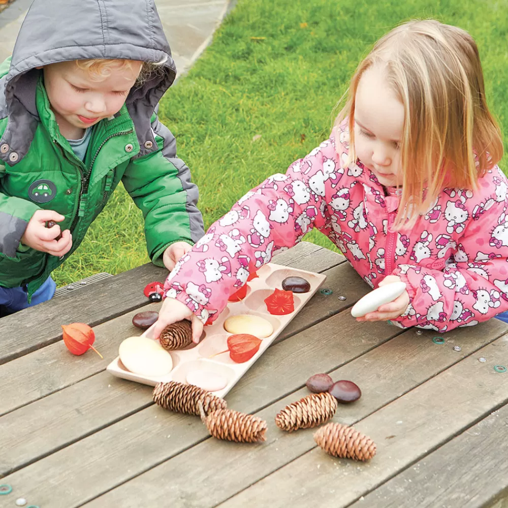 Plateau de classement en bois – 10 --HOPTOYS Flash Sale