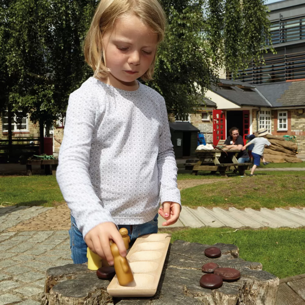 Plateau de classement en bois – 5 --HOPTOYS Outlet