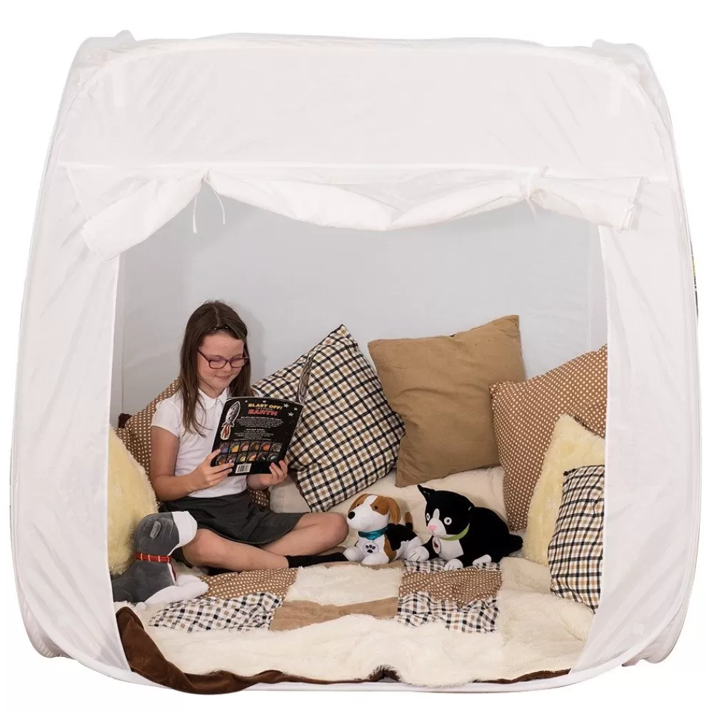 Pop-up espace sensoriel blanc --HOPTOYS Best