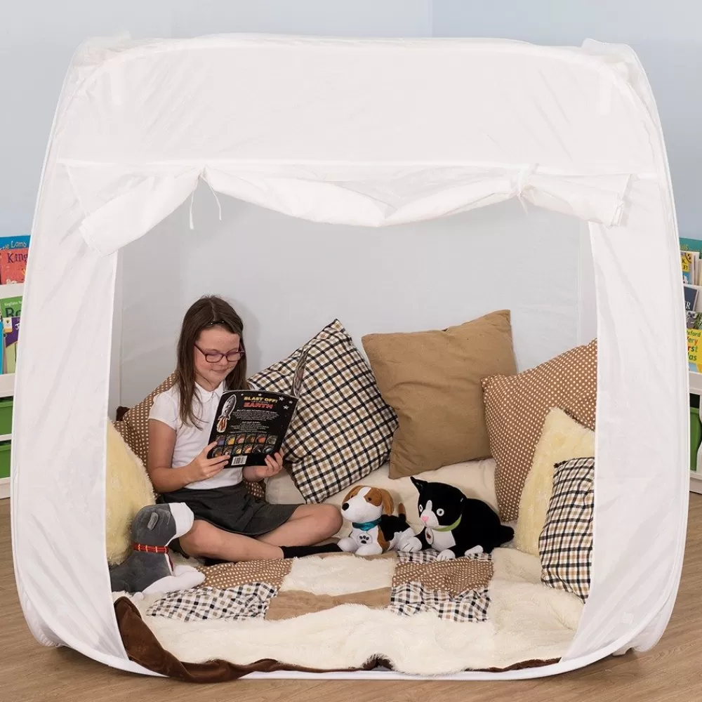 Pop-up espace sensoriel blanc --HOPTOYS Best