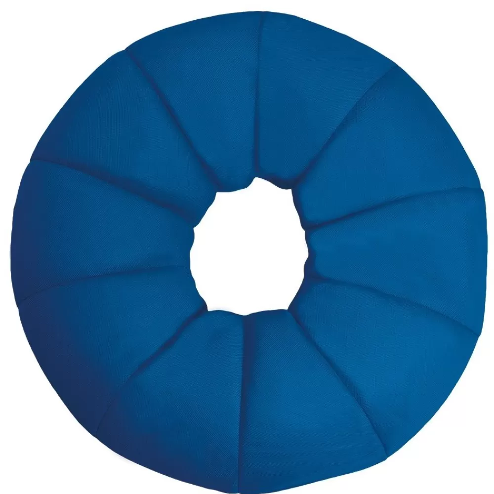 Pouf donut bleu foncé --HOPTOYS Cheap