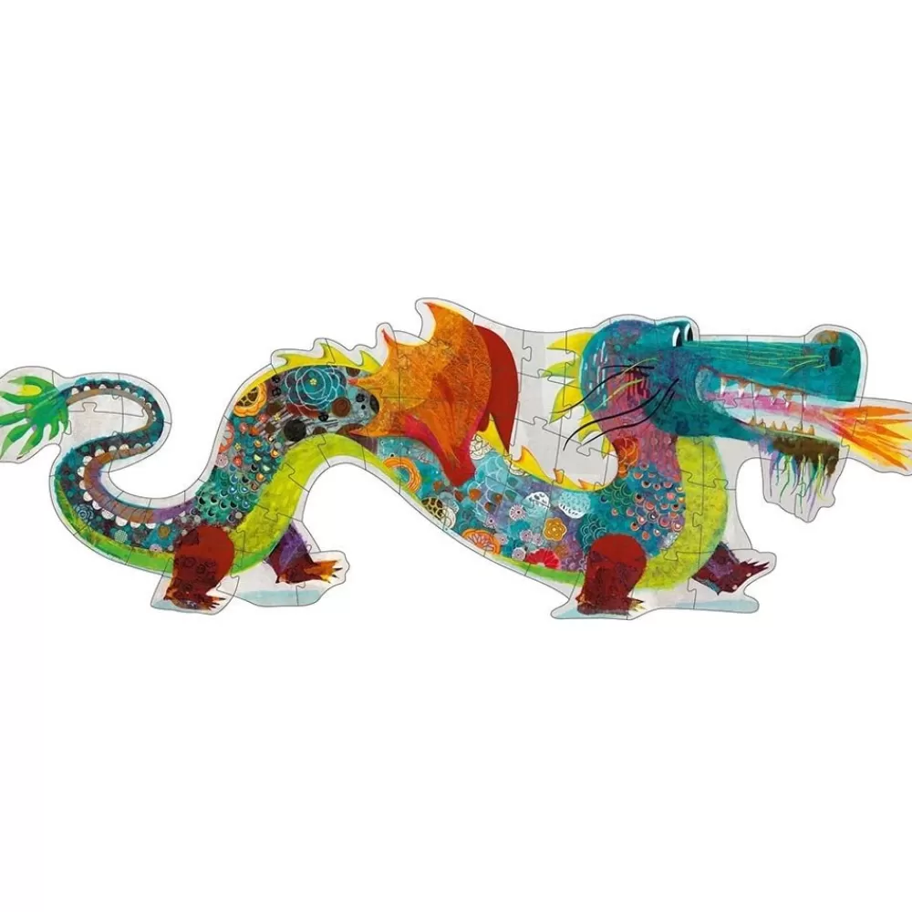 PUZZLE DRAGON GÉANT 58 PIÈCES-HOPTOYS Sale