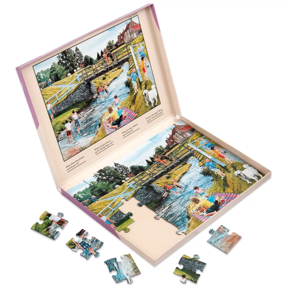 Puzzle ergonomique rivière - 35 pièces --HOPTOYS Store