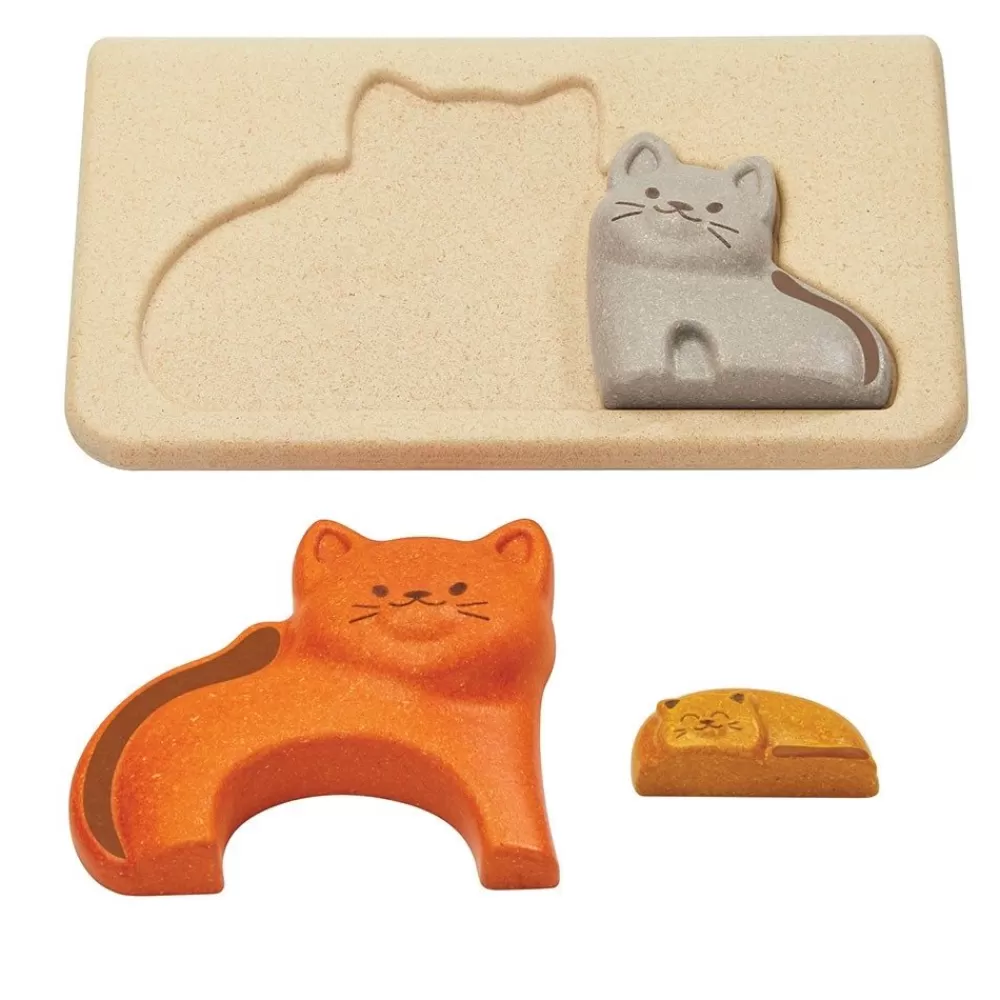 Puzzle famille chat --HOPTOYS Store