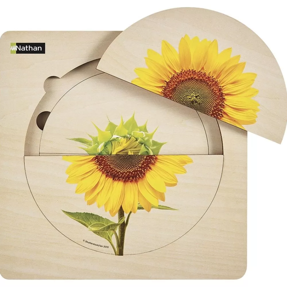 Puzzle multi niveau tournesol --HOPTOYS New