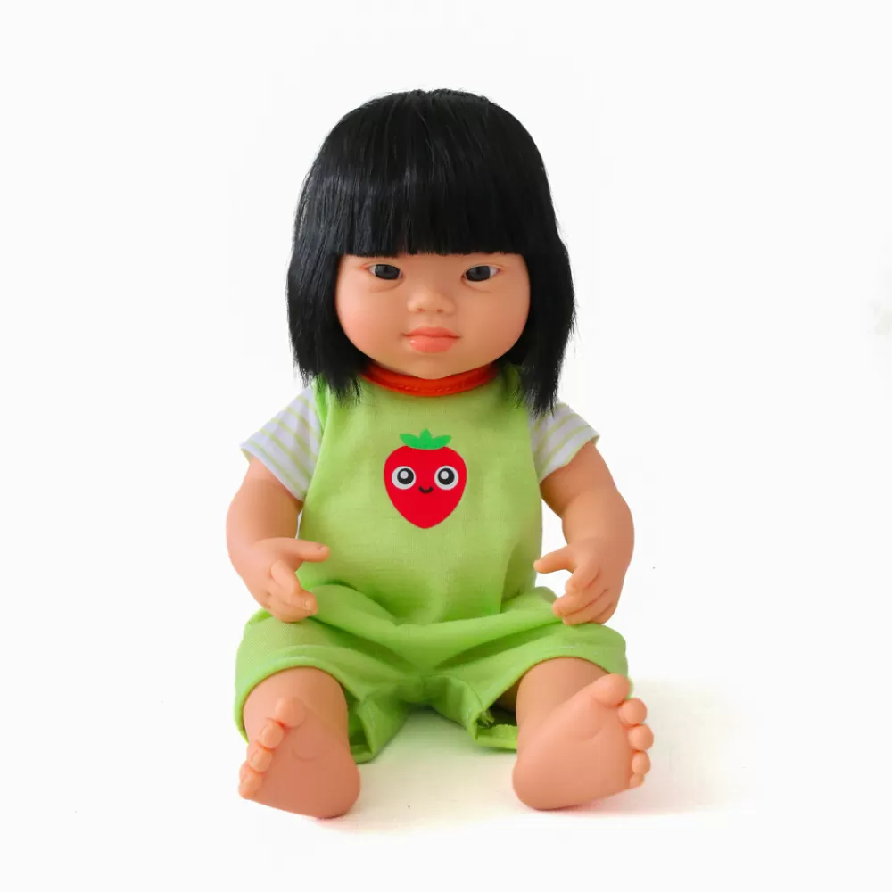 Pyjama vert pour poupée inclusive-HOPTOYS Clearance