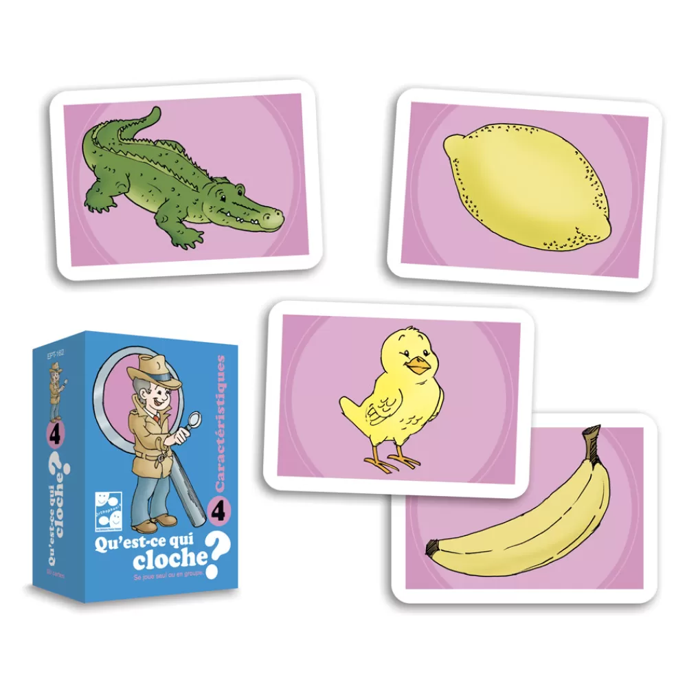 QU'EST QUI CLOCHE ? CARACTERISTIQUES-HOPTOYS Fashion