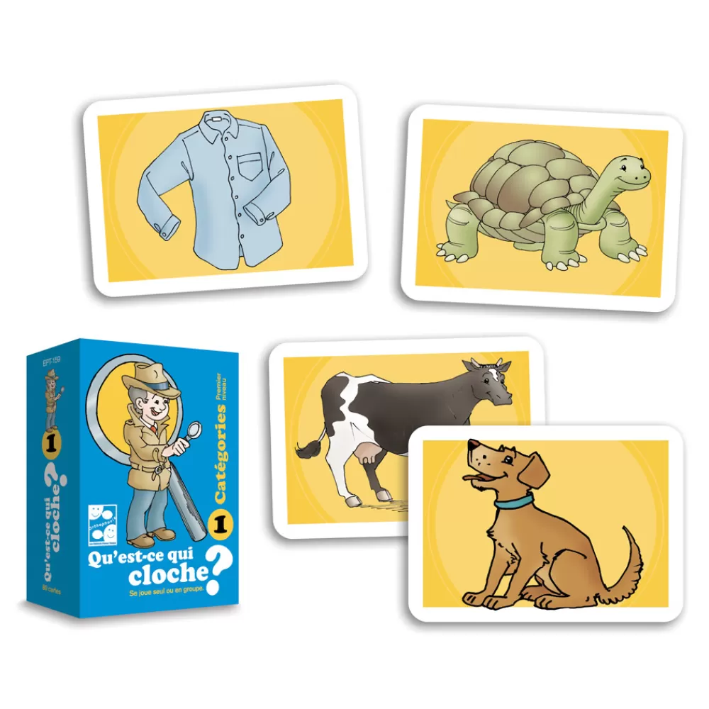 QU'EST-CE QUI CLOCHE ? - CATÉGORIES-HOPTOYS Fashion