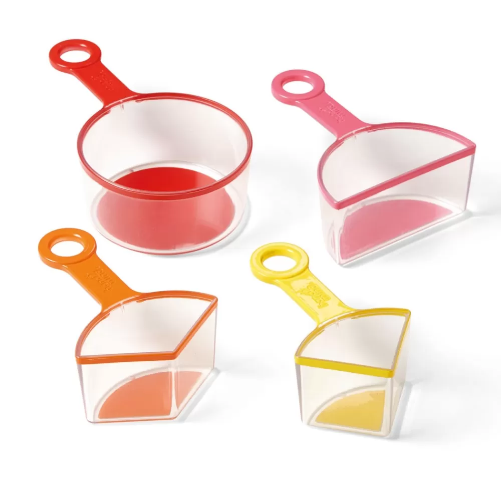 Rainbow fraction : tasses à mesurer x 4-HOPTOYS Cheap
