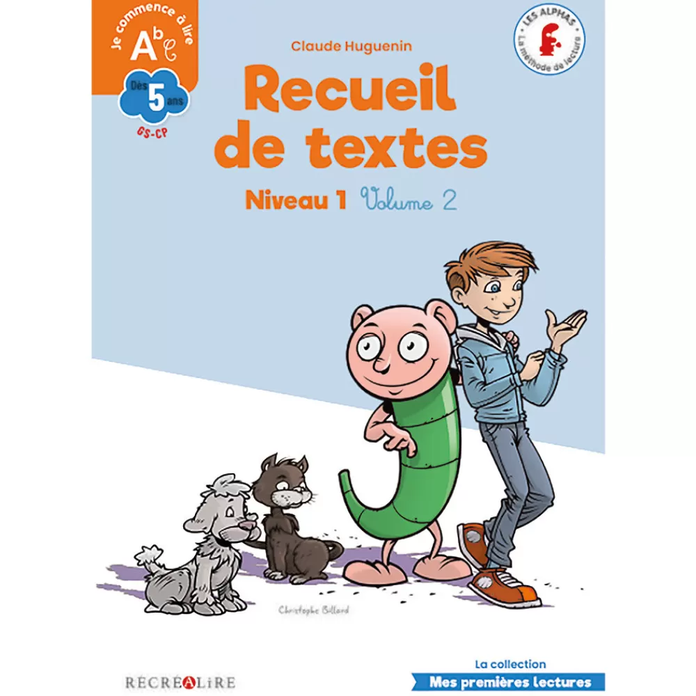 Recueil de textes - Niveau 1 Volume 2-HOPTOYS Flash Sale
