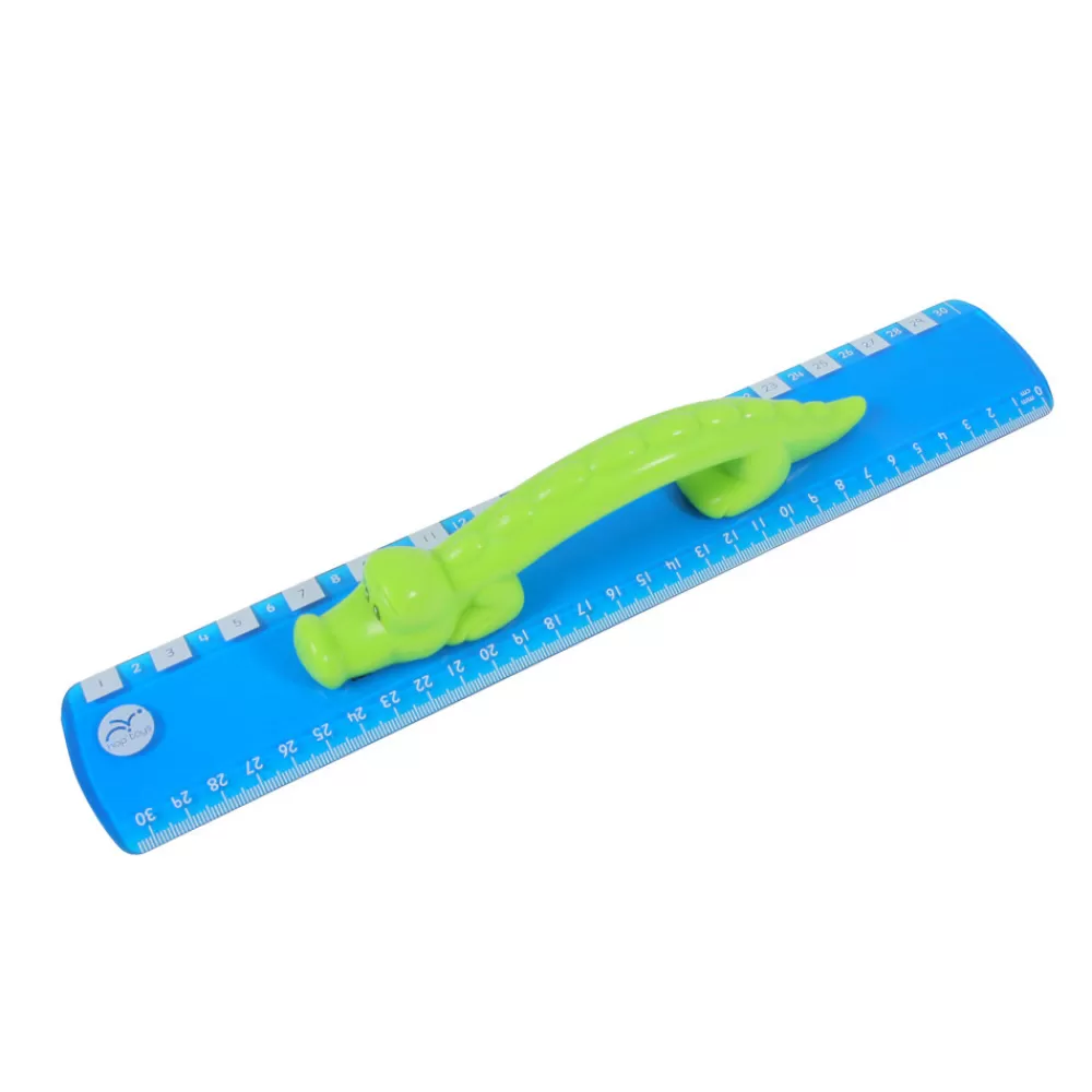 Règle avec poignée crocodile-HOPTOYS New