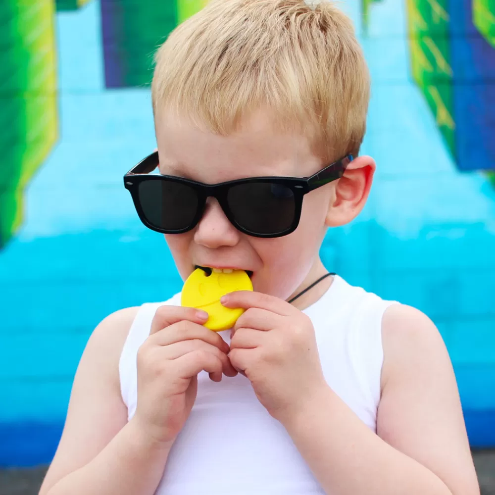 SMILEY FACE - COLLIER DE MASTICATION-HOPTOYS Discount