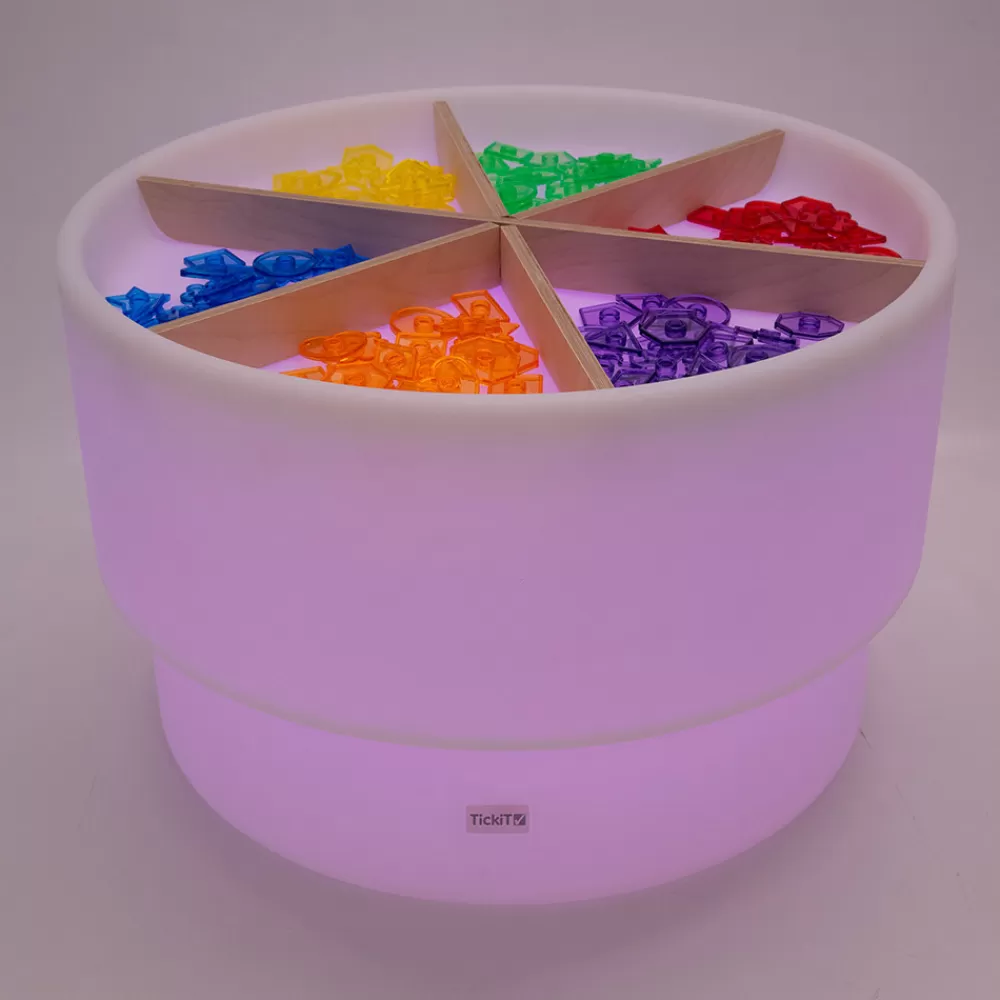 Séparateurs en bois pour table de découverte lumineuse-HOPTOYS Clearance