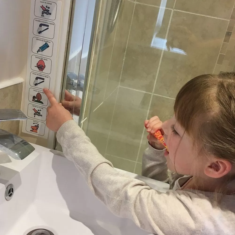 Séquence hygiène personnelle – Brossage de dents --HOPTOYS Sale
