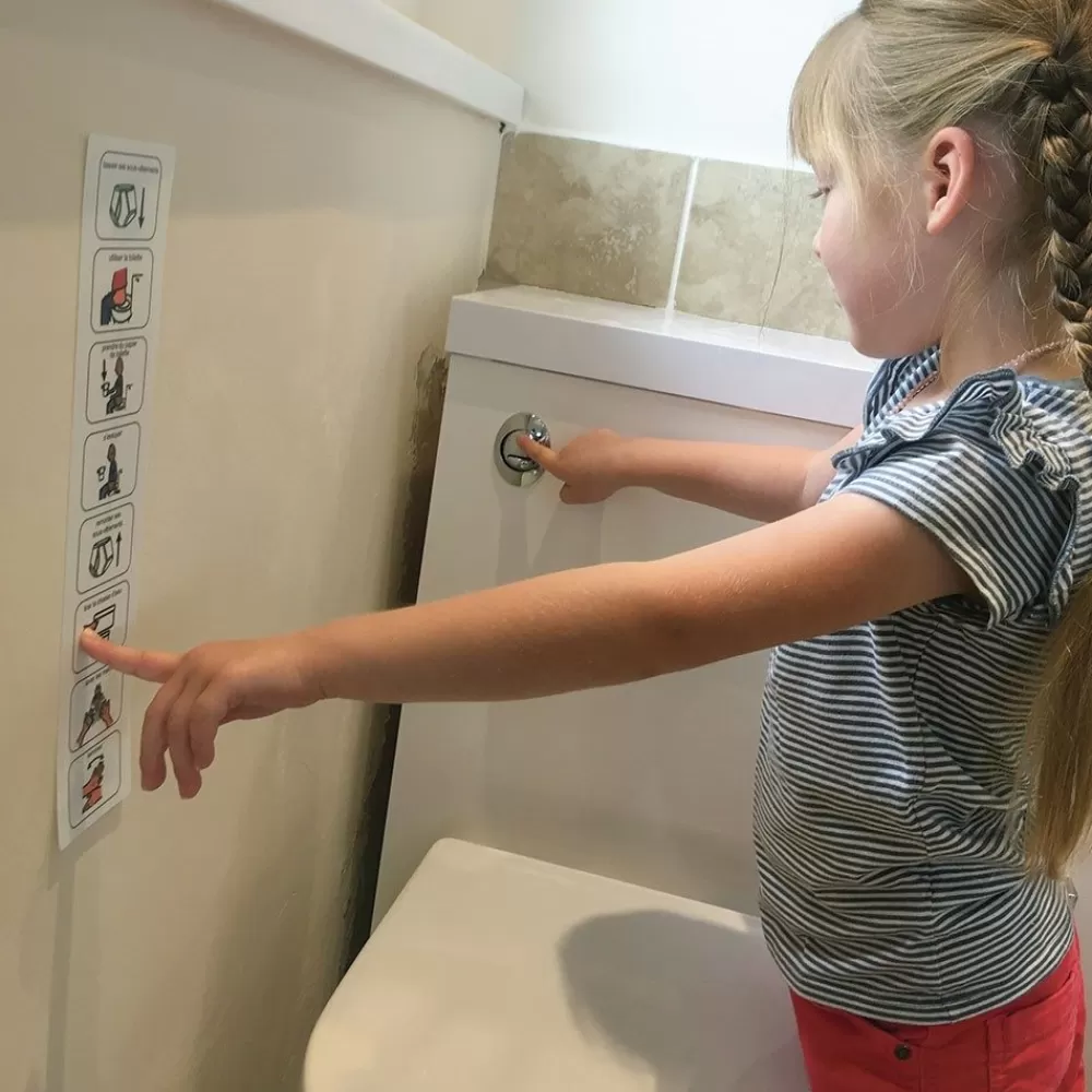 Séquence hygiène personnelle – Toilettes --HOPTOYS Hot