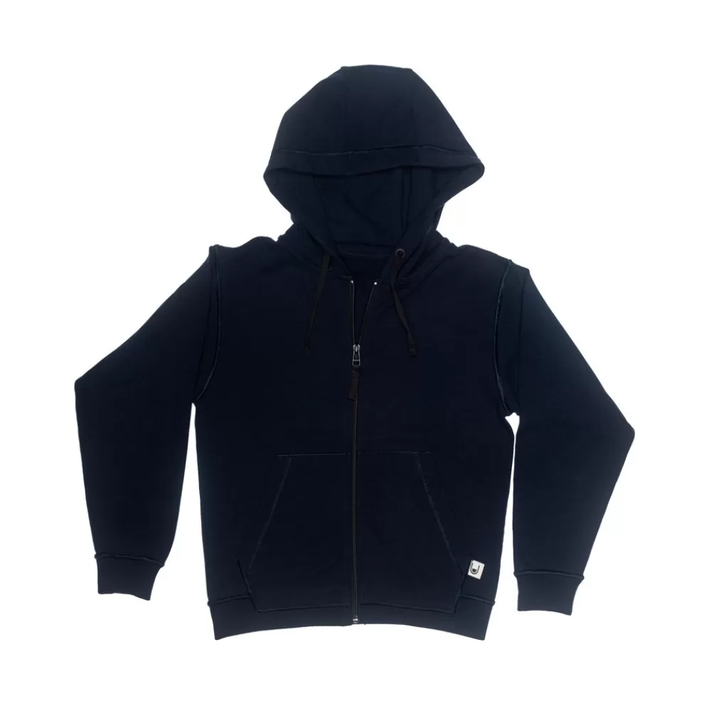Sweat à capuche zippé enfant - Bleu-HOPTOYS Online