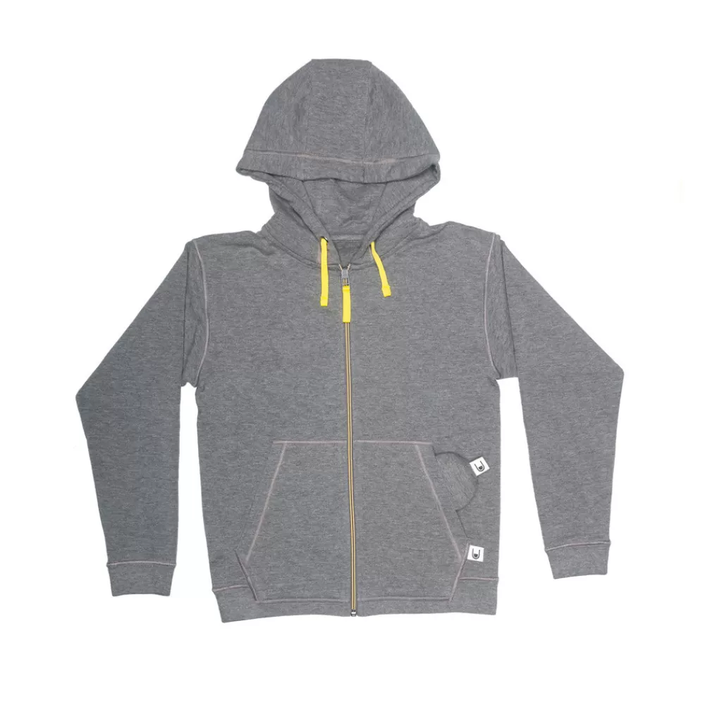 Sweat à capuche zippé enfant - Gris-HOPTOYS Hot