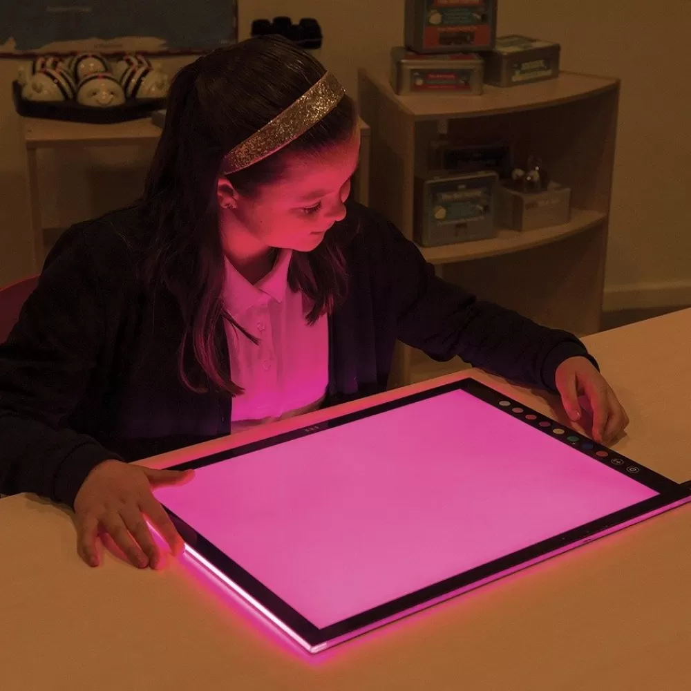 Table lumineuse multicolore --HOPTOYS Cheap