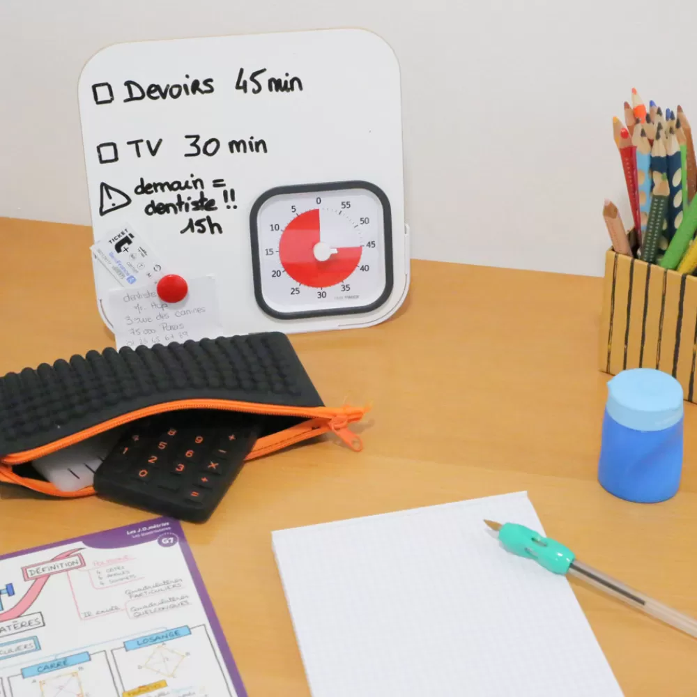 Tableau blanc magnétique avec Time Timer Mod-HOPTOYS New
