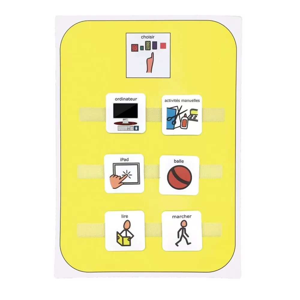 Tableau de choix Activités --HOPTOYS Store