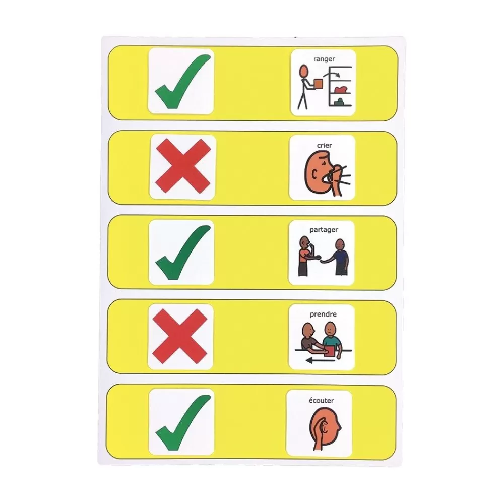 Tableau de comportements interactif --HOPTOYS Cheap