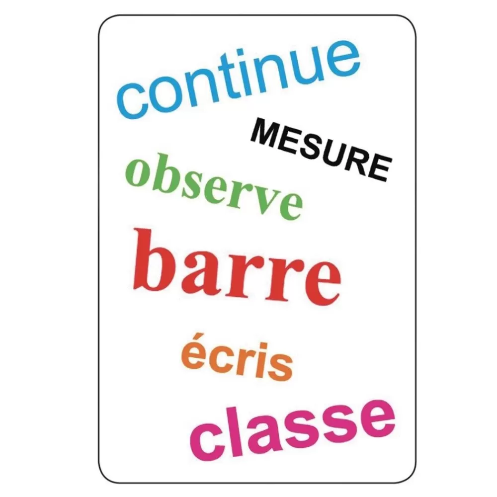 Tam Tam Je Comprends... - Les consignes --HOPTOYS Fashion