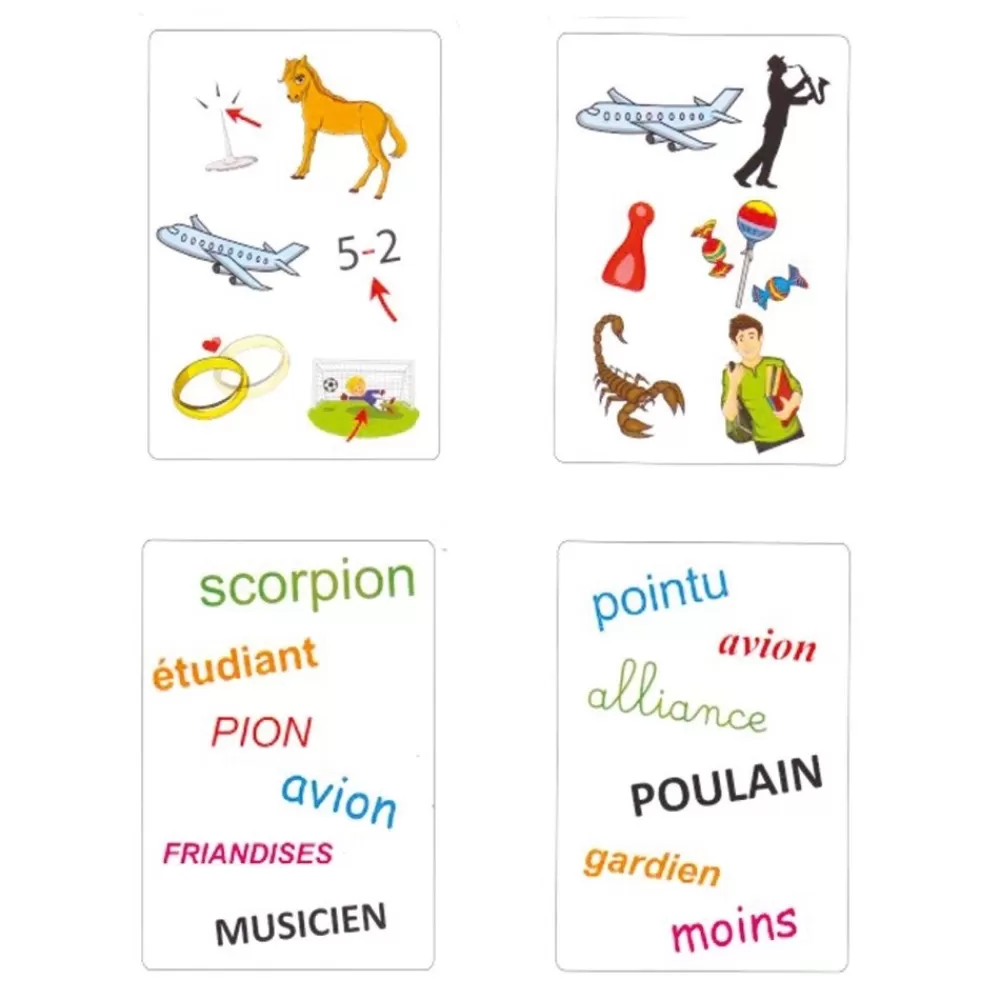 Tam Tam Safari - Les mots en ien/ion/ian/ein/oin/ain --HOPTOYS New