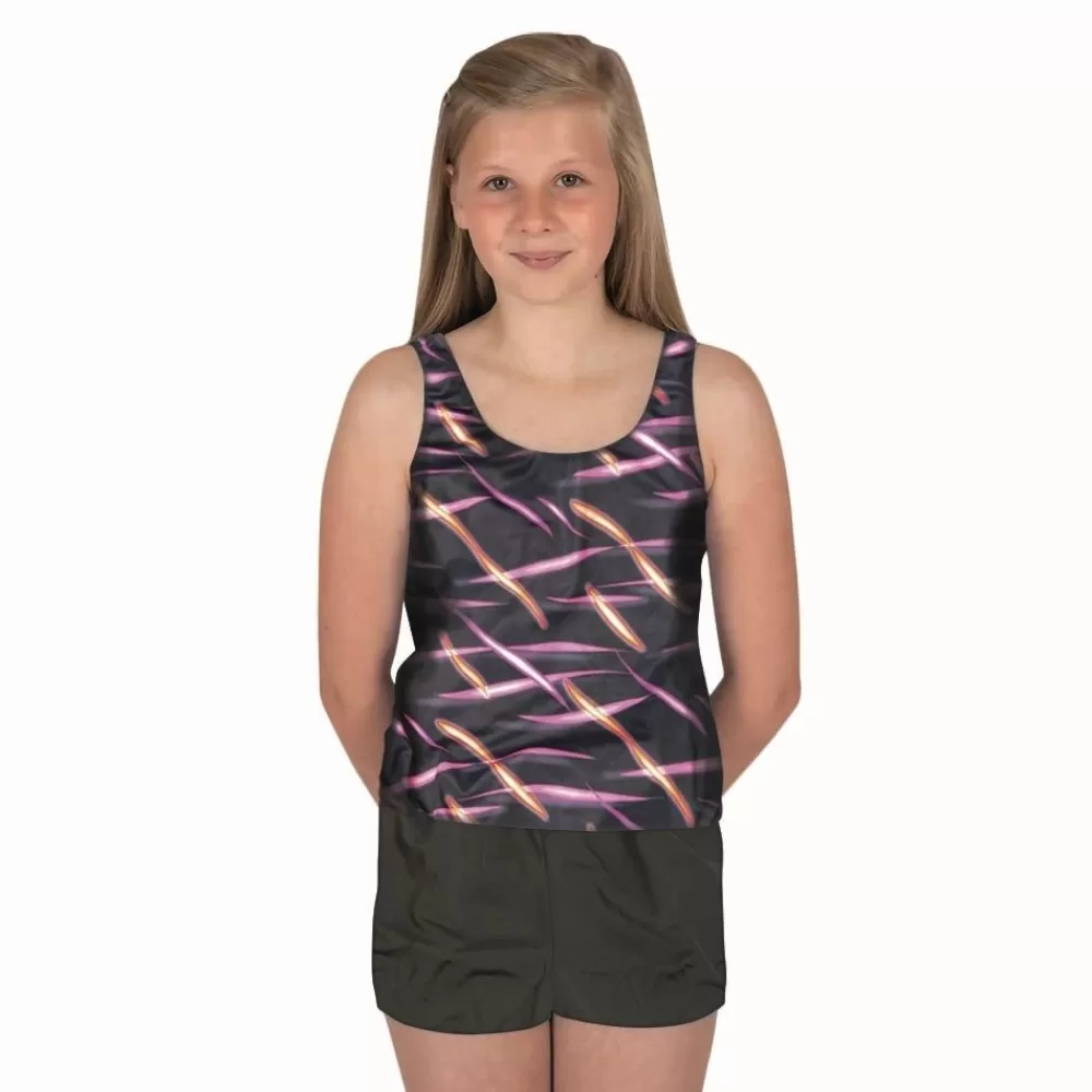 TANKINI INCONTINENCE NOIR/IMPRIMÉ ENFANT-HOPTOYS Discount
