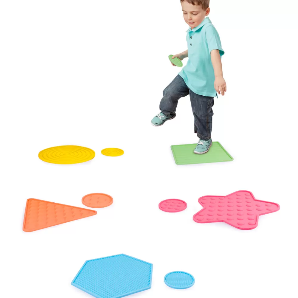 Tapis sensoriels texturés x 10-HOPTOYS Discount