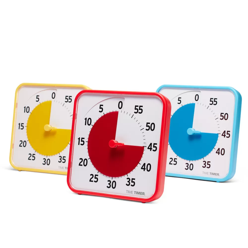 Time Timer Moyen - set de classe couleurs primaires-HOPTOYS Outlet