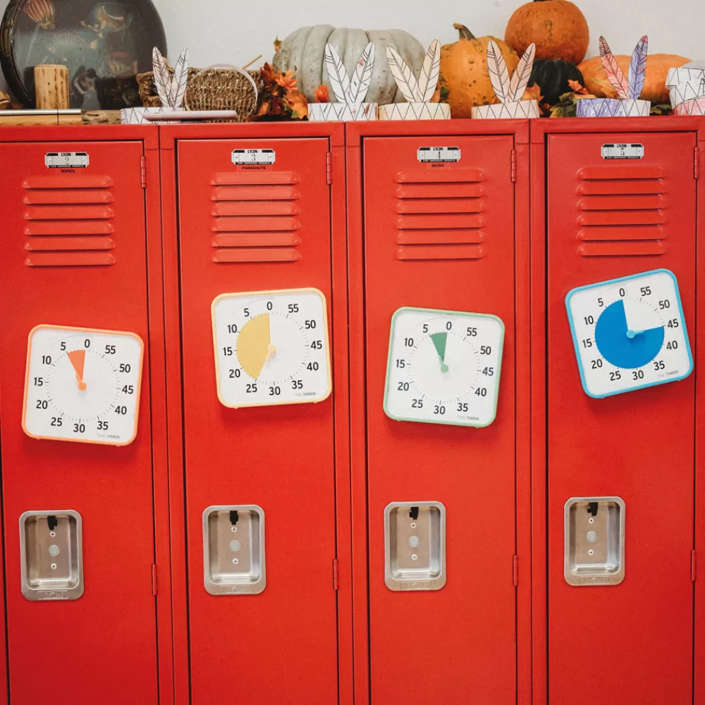 Time Timer Moyen - set de classe couleurs secondaires-HOPTOYS New