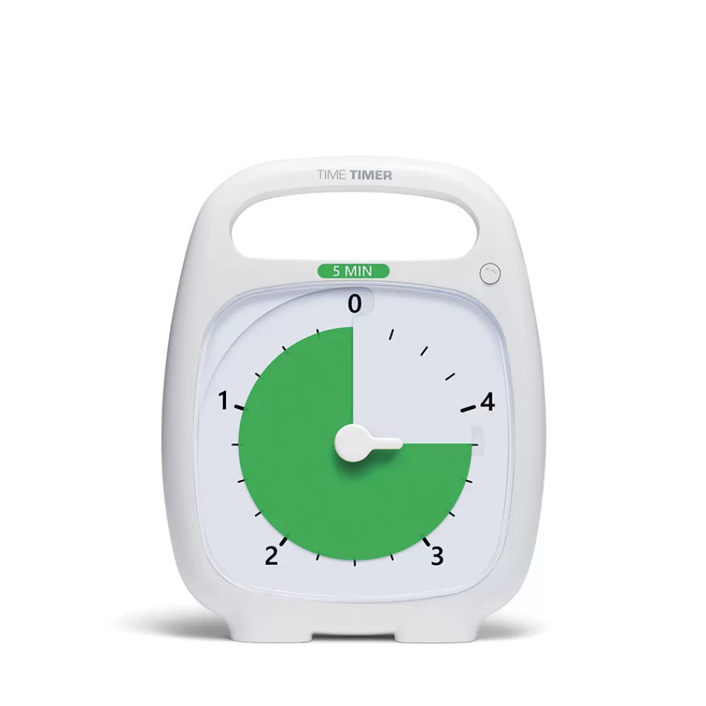 Time Timer Plus 5 min - Blanc Nouveau-HOPTOYS Sale