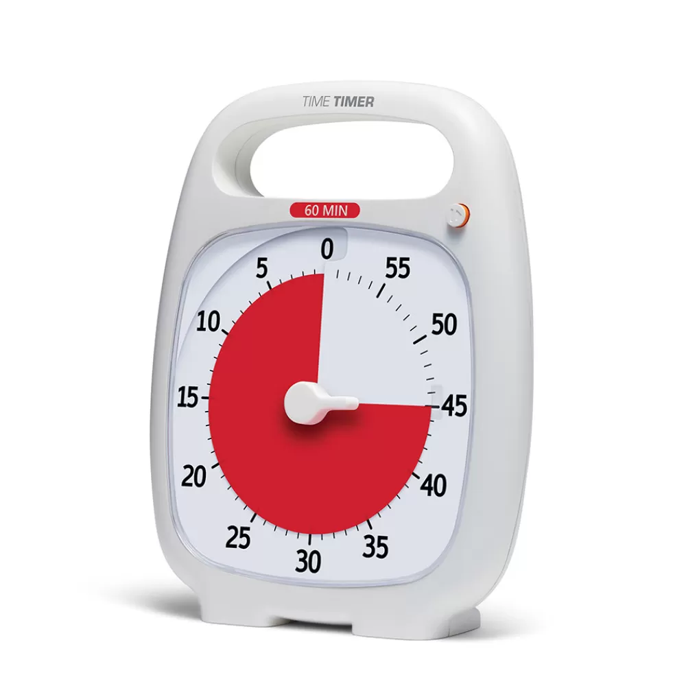 Time Timer Plus 60 min - Blanc Nouveau-HOPTOYS Hot